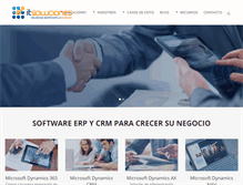 Tablet Screenshot of it-soluciones.com